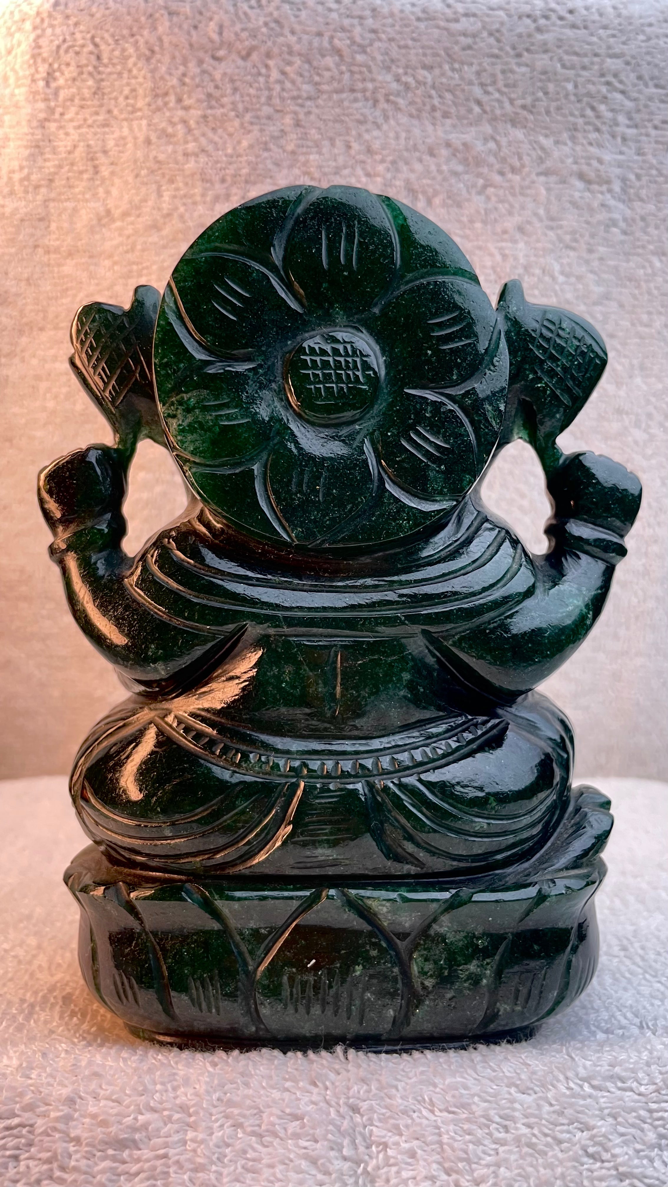 Green Aventurine Ganesha