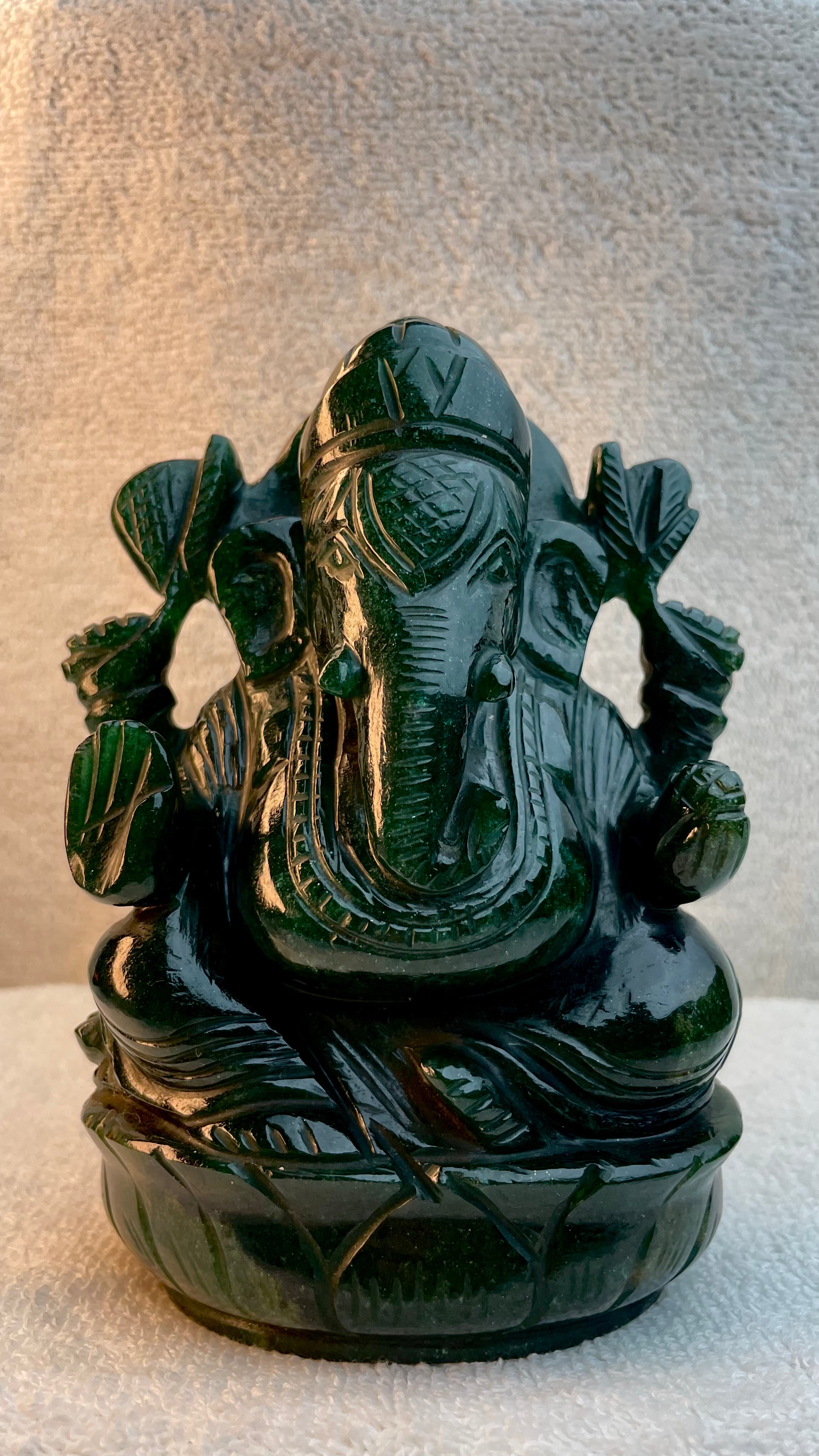 Green Aventurine Ganesha